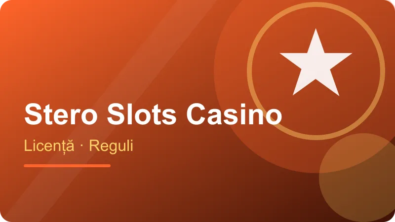 Stero Slots Casino – Joc responsabil la Stero Casino Joc responsabil la Stero Casino – ilustrație pentru secțiunea Stero Slots Casino